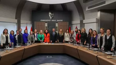 CHP Kadın Kolları MYK Üyeleriyle Toplantı Gerçekleştirildi