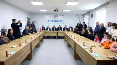 Kütahya protokolü, özel çocuklar ve aileleriyle bir araya geldi
