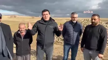 CHP Genel Başkan Yardımcısı Ulaş Karasu, Sivas'taki Bostankaya ve Çetinkaya pancar toplama merkezlerinin kapatılması nedeniyle çiftçinin şeker pancarının elinde kaldığını belirtti.