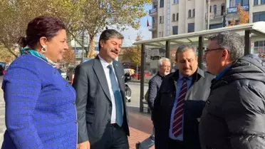 AK Parti Kırşehir Milletvekili ve İl Başkanı Esnaf Ziyaretinde