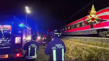İtalya'da tren kazası: 17 kişi yaralandı