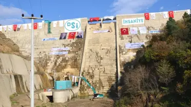Karamürsel İhsaniye Barajı, düzenlenen törenle hizmete açıldı