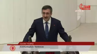 TBMM'de Bütçe Görüşmeleri...Cevdet Yılmaz: 2025 Yılında İstikrar Dönemine Geçilecek, 2026 Yılında Enflasyon Oranı Tek Haneli Rakamlara Çekilecektir