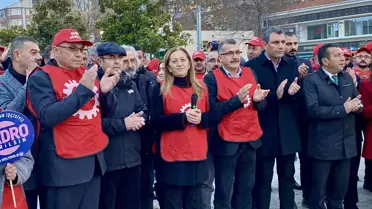 DİSK Genel Başkanı Arzu Çerkezoğlu, gelirde ve vergide adalet istediklerini belirtti