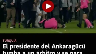 MKE Ankaragücü Başkanı Faruk Koca, hakeme saldırıya uğrayan Halil Umut Meler'e yapılanlar Avrupa basınında geniş yer buldu