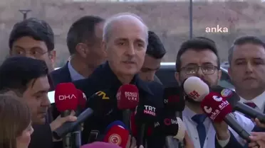TBMM Başkanı Numan Kurtulmuş, Hasan Bitmez'i ziyaret etti