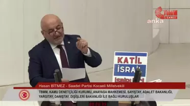 Saadet Partisi Genel Başkan Yardımcısı Hasan Bitmez TBMM'de fenalaştı