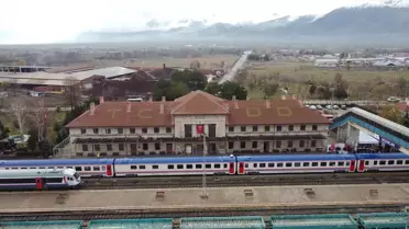 Turistik Doğu Ekspresi Erzincan'da karşılandı