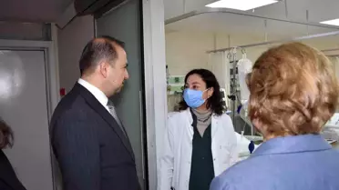 Aydın İl Sağlık Müdürü Aydın Devlet Hastanesi'ni ziyaret etti
