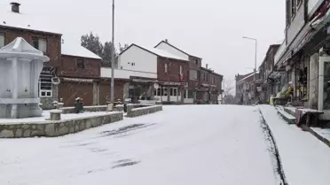Ordu'nun Çambaşı Yaylası karla kaplandı