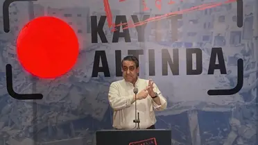 Filistinli Karikatürist Dr. Alaa Allagta, İnsanlık için Kayıt Altında İnisiyatifi Programına Konuk Oldu