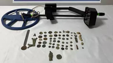 Tekirdağ'da tarihi eser operasyonu: 59 obje ele geçirildi, 2 kişi gözaltına alındı
