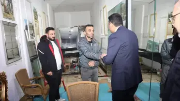 Kızıltepe Kaymakamı ve Belediye Başkan Vekili Esnafı Ziyaret Etti