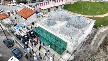 Restorasyonu tamamlanan tarihi Sille Subaşı Hamamı açıldı