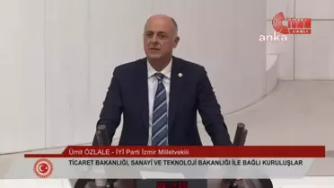 TBMM'de Bütçe Görüşmeleri... Ümit Özlale: 'Varlık Fonu, Türkiye'deki Kamu Kaynaklarını Direkt Olarak Teminat Gösterip Oradan Bir Kişinin...