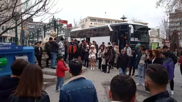 Eskişehir'de çalan çocuklar büyük ilgi gördü