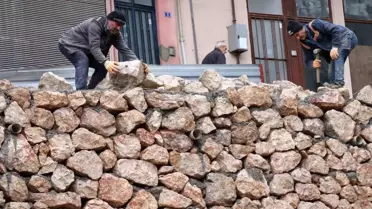 İzmit Belediyesi Bekirdere Mahallesi'nde çöken istinat duvarını yeniden inşa etti