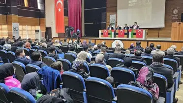 Siirt Üniversitesi'nde Kudüs semineri düzenlendi