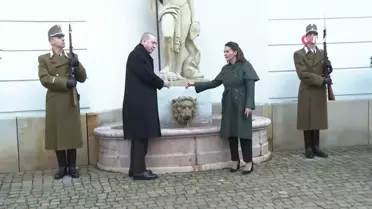 Cumhurbaşkanı Erdoğan, Macaristan Cumhurbaşkanı Novak ile görüştü
