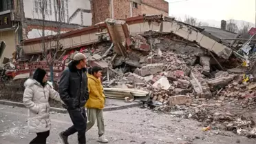 Çin'de 6,2 Büyüklüğünde Deprem: En Az 116 Ölü