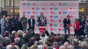 CHP Genel Başkan Yardımcısı Ensar Aytekin, Ahmet Akın'ın halkla buluşma programına katıldı