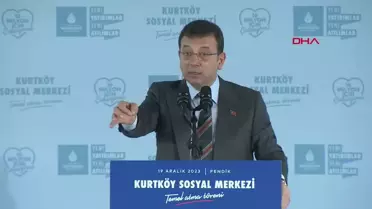 İBB, Pendik Kurtköy'de sosyal merkezin temelini attı
