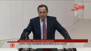 Hazine ve Maliye Bakanlığı bütçesi TBMM'de görüşülmeye başlandı
