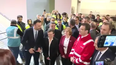İmamoğlu, M9 Ataköy-İkitelli Metro Hattı'ndaki Test Sürüşüne Katıldı: '4,5 Yılda Yaptıklarımızı 25 Yılla Yarıştırıyorlar'
