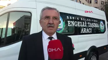 Serik Belediyesi, Ürettiği Karpuz ve Domatesten Elde Edilen Gelirle Engellilere Özel Araç Aldı