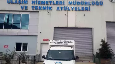 Bartın'da sokak hayvanları için özel araç hizmete alındı