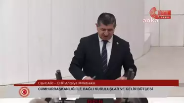 CHP Milletvekili Cavit Arı, Finike'de AFAD için yapılan otel projesini eleştirdi