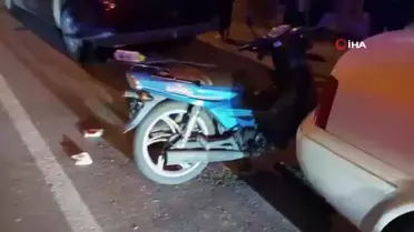 Edirne'de motosiklet kazası: Sürücü yaralandı