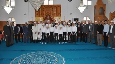 Gümüşhacıköy'de Genç Hatipler Minberde Hutbe Okuma Yarışması düzenlendi