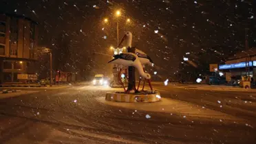 Iğdır'da Beklenmedik Kar Yağışı