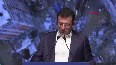 İmamoğlu: İstanbul'u depreme hazırlamak önemli bir motivasyonumuzdur