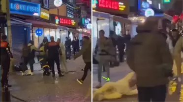 Cezaevine gönderilen Atilla Taş'ın polisle kavga ettiği anların görüntüsü ortaya çıktı