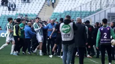 PFDK, Bursasporlu 7 Futbolcuya Men Cezası Verdi