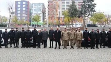 Batman'da güvenlik güçlerine 27 yeni araç desteği