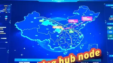 Çin'de bir bilişim merkezi inşa ediliyor