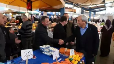 Osmaneli Belediye Başkanı Pazarı Ziyaret Etti