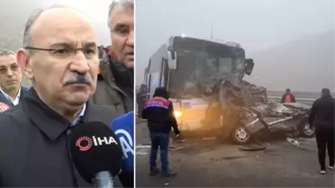 Sakarya Valisi Karadeniz: Araçlardan inen yayalara başka araçlar çarpmış