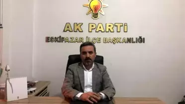 AK Parti Eskipazar İlçe Başkanı Ali Ünal İstifa Etti