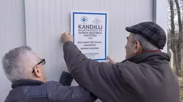 BAİBÜ Gölköy yerleşkesinde Deprem Kayıt ve İzleme İstasyonu kuruldu