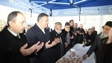 Ankara'nın Çubuk ilçesinde şehitler için mevlit okutuldu