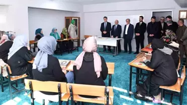 Osmangazi Belediyesi Adalet Mahallesi'nde Kuran Kursu ve Hizmet Binasını Hizmete Açtı