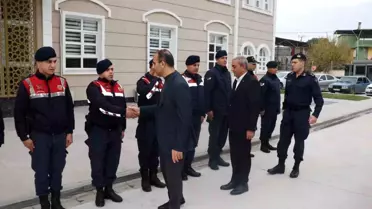 Koçarlı Belediye Başkanı ve Kaymakamı, Görevdeki Personellere Yeni Yıl Ziyareti Yaptı