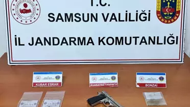 Samsun'da yılbaşı denetiminde uyuşturucu operasyonu: 3 gözaltı