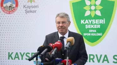 Kayseri Şeker Erva Spor Kulübü'nün açılışı yapıldı