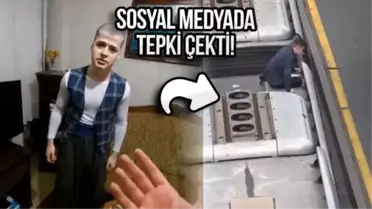 Sosyal medya fenomeni The Wang, İstanbul metrobüsünde güvenlik görevlileri tarafından durduruldu