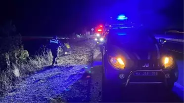 Kütahya'da otomobil takla attı, bir kişi yanarak hayatını kaybetti